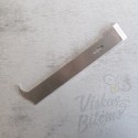 Nerūdijančio plieno ploksčias kaltas, 20 cm