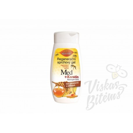 Atkuriamasis šampūnas su keratinu ir kofeinu, 260 ml