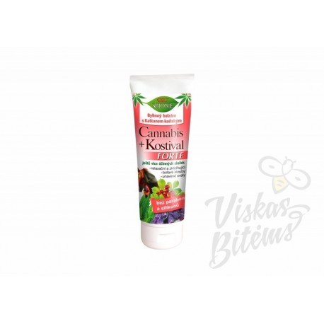 Žolelių balzamas su kaštonais ir medumi + Q10, 300 ml