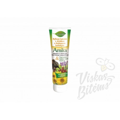 Žolelių balzamas su kaštonais ir medumi + Q10, 300 ml
