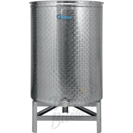 Nerūdijančio plieno 5000KG talpykla